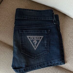 GUESS Women's Deep Indigo Jeans